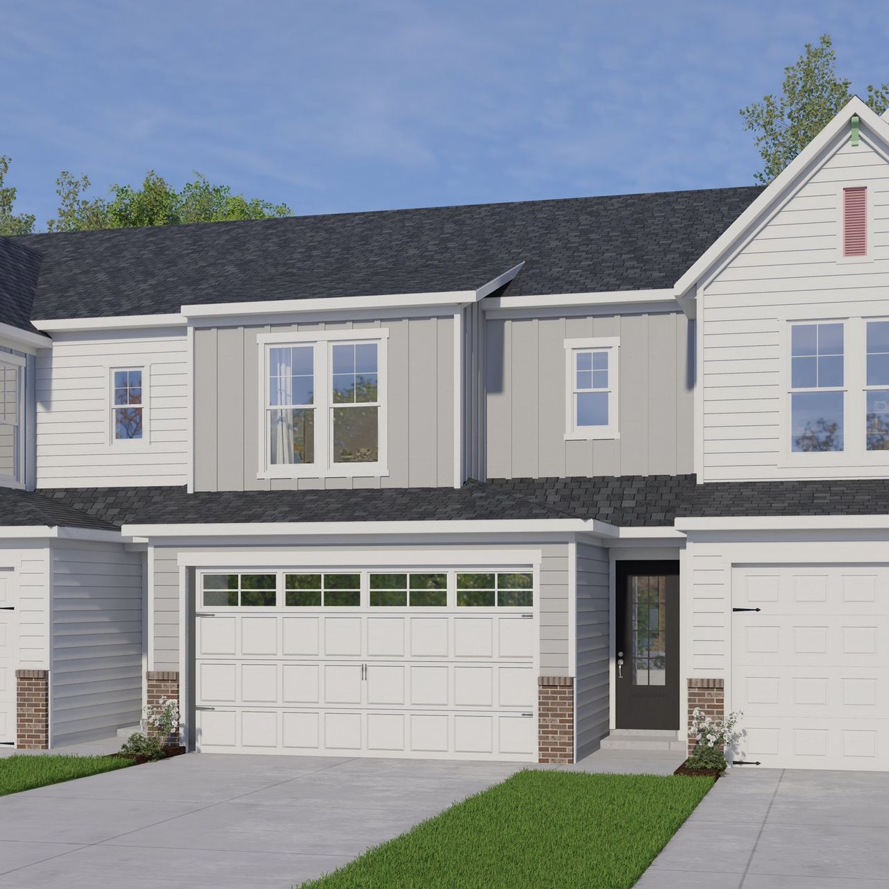 Representative exterior photo of a completed home built from the The Juniper by RobuckHomes in Kennebec Crossing, Angier, NC (Image 2).