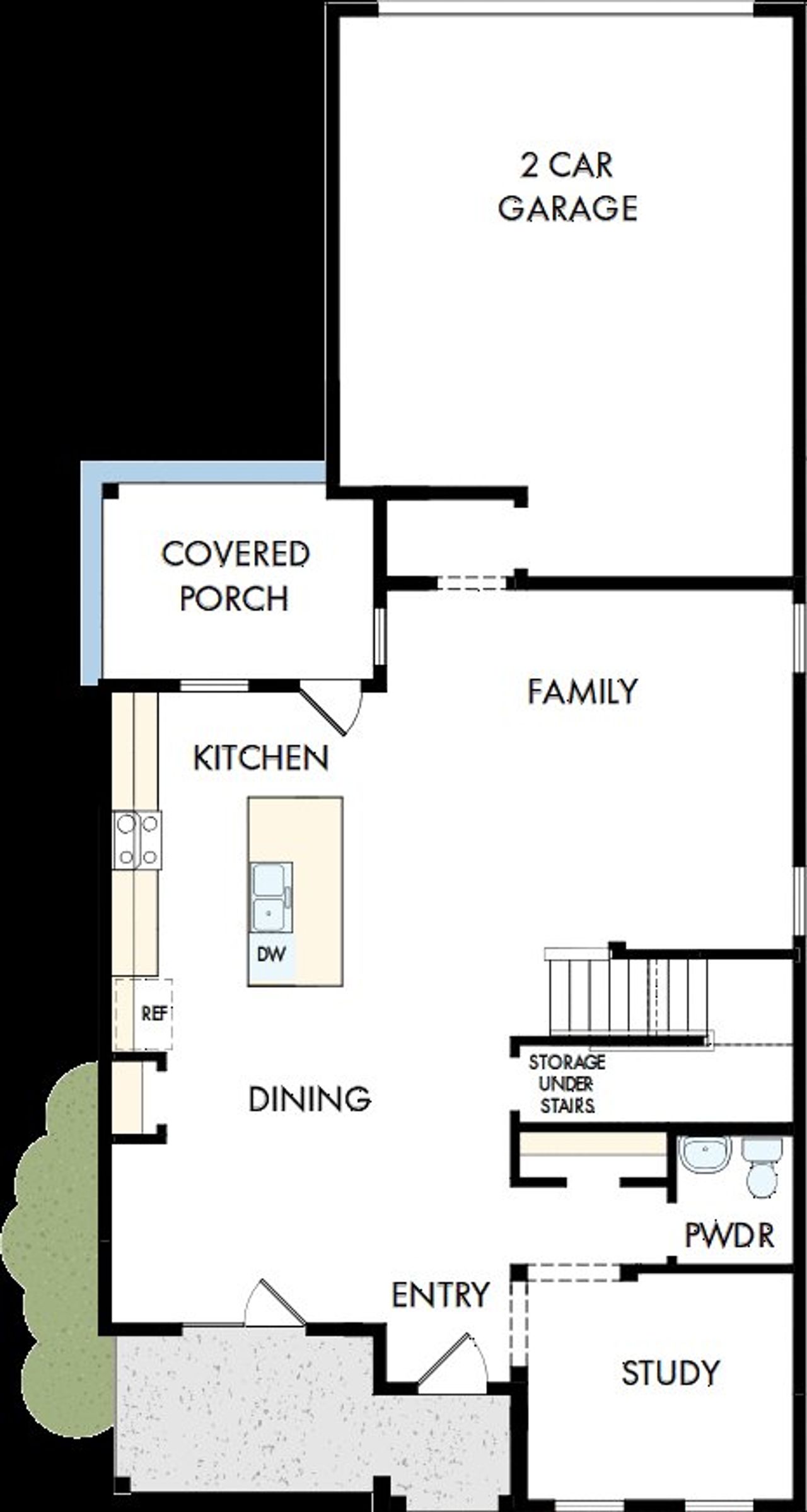 2D floor plan layout of this home in Heritage Green – The Classic Collection, Columbia, TN (Image 2). 2D floor plan layout of this home in Heritage Green – The Classic Collection, Columbia, TN (Image 2).