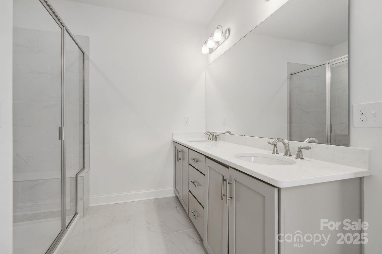 Furnished interior view inside a new home in Christenbury Greene, Concord (Image 2).