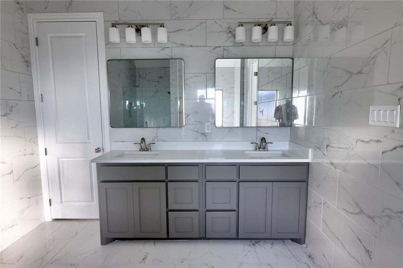 Furnished interior view inside a new home in , Benbrook (Image 2).