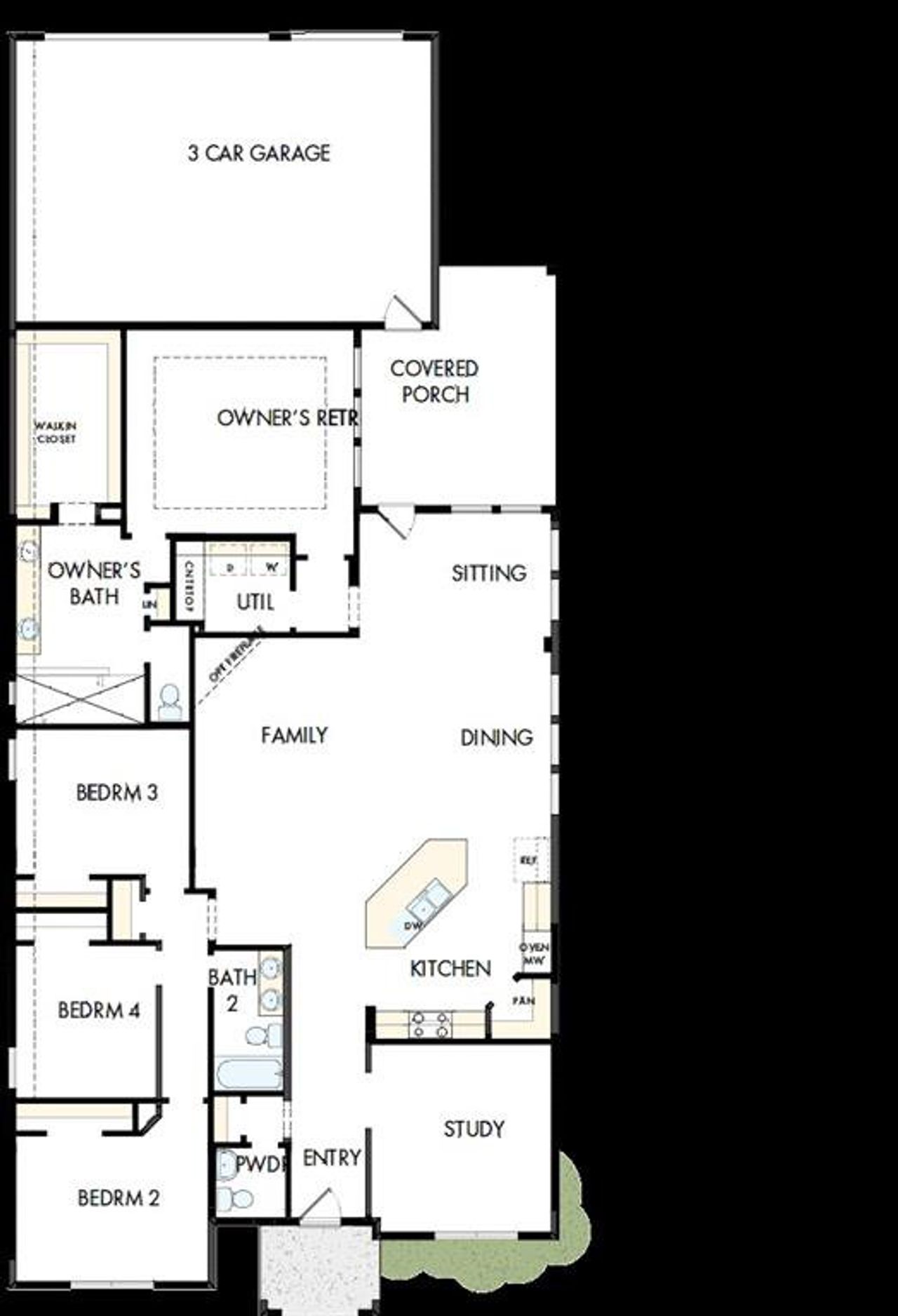View of home floor plan