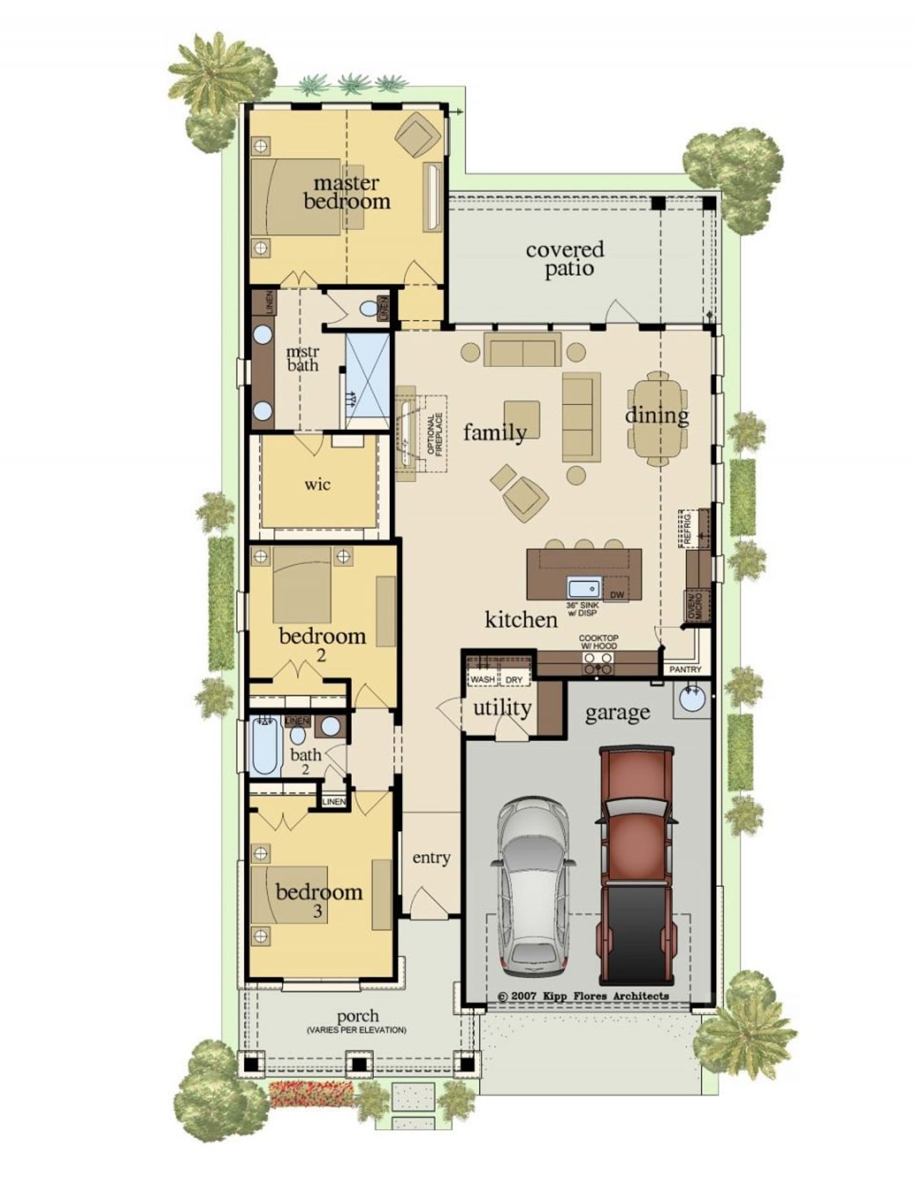 2D floor plan layout for the Bartlett by Carothers Executive Homes in Eagle Heights, Salado, TX (Image 2). 2D floor plan layout for the Bartlett by Carothers Executive Homes in Eagle Heights, Salado, TX (Image 2).