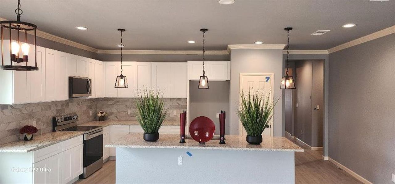 Furnished interior view inside a new home in , Fort Worth (Image 2).