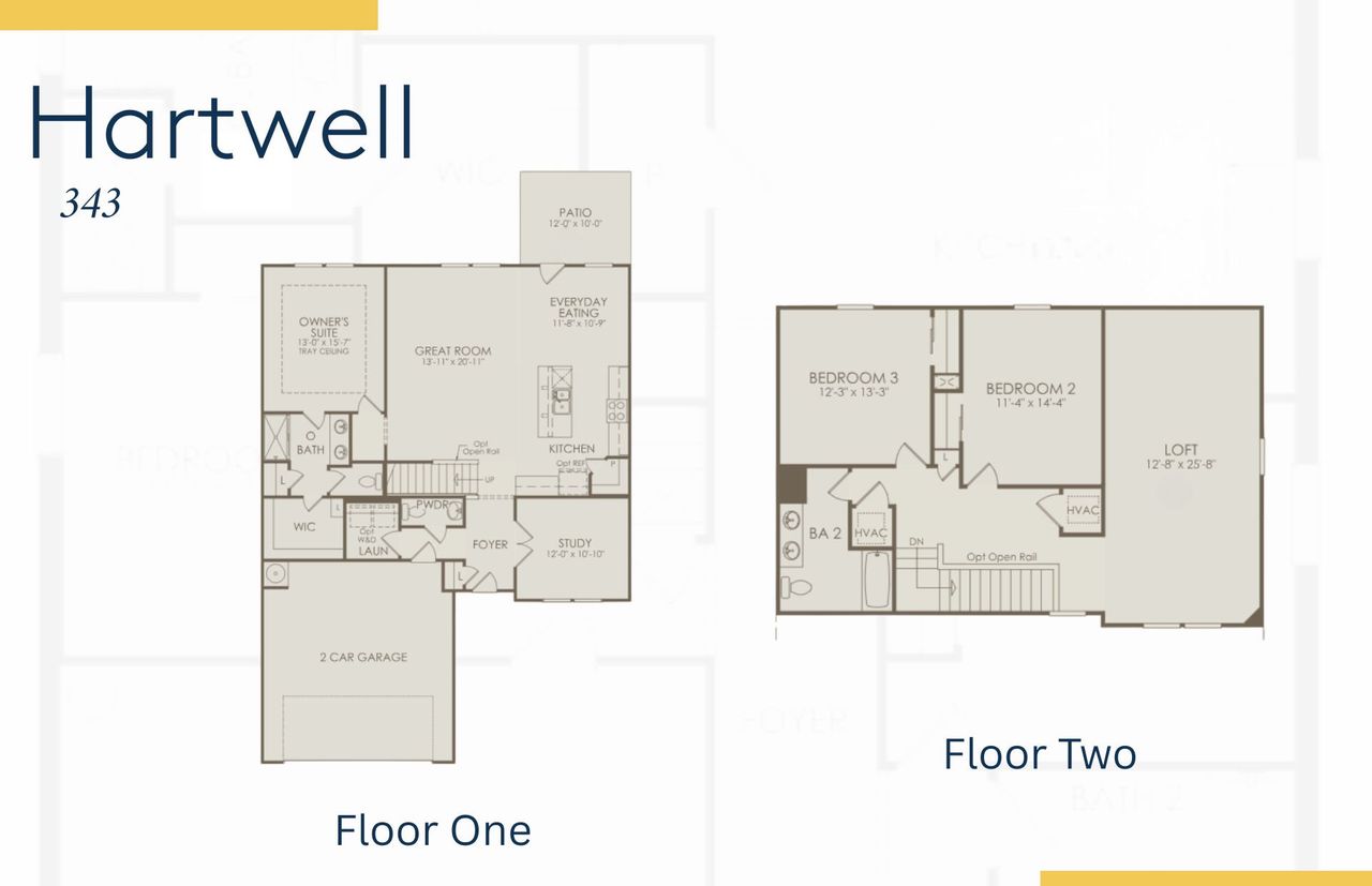2D floor plan layout of this home in Crescent Cove, Myrtle Beach, SC (Image 2).
