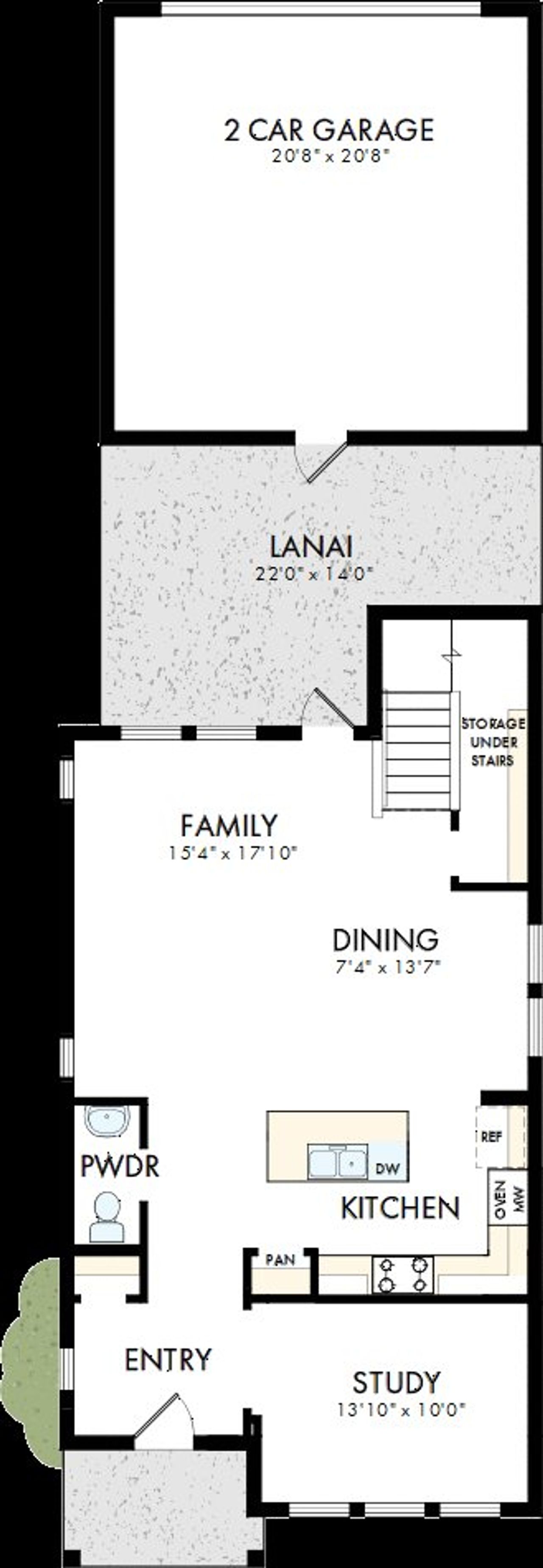 2D floor plan layout of this home in Palmeras at Crossprairie – The Magnolia Collection, St. Cloud, FL (Image 2). 2D floor plan layout of this home in Palmeras at Crossprairie – The Magnolia Collection, St. Cloud, FL (Image 2).