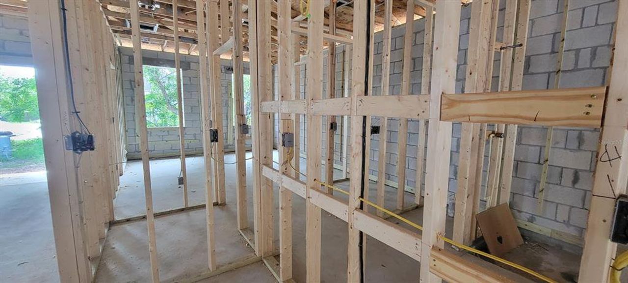 In-progress construction of a new home in , Orlando, FL (Image 2).
