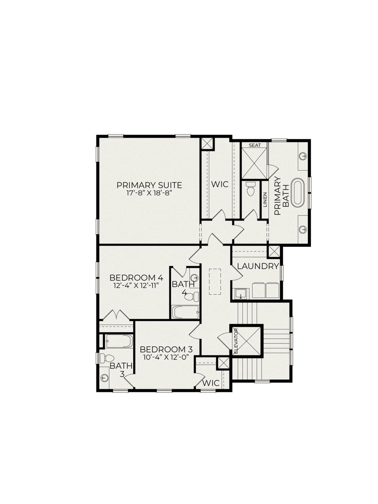 2D floor plan layout of this home in , Charleston, SC (Image 2).