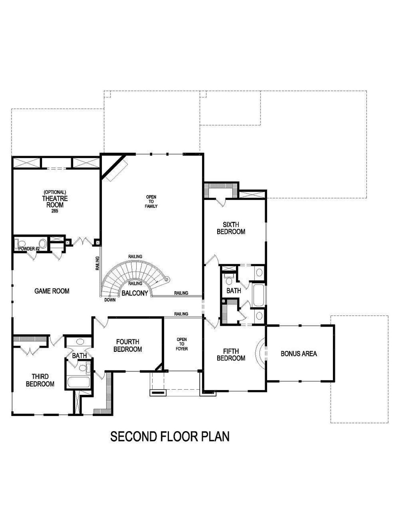 2D floor plan layout of this home in LeTara, Haslet, TX (Image 2). 2D floor plan layout of this home in LeTara, Haslet, TX (Image 2).
