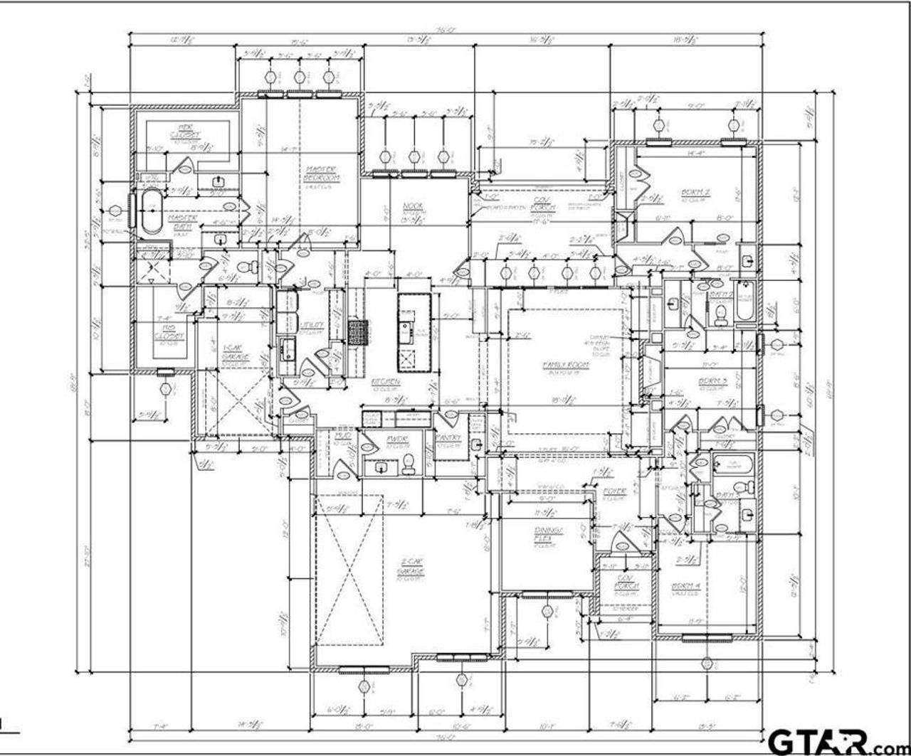 2D floor plan layout of this home in , Tyler, TX (Image 2).