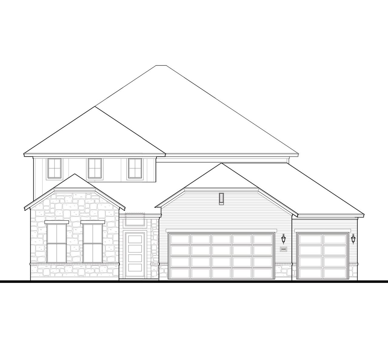 Representative rendering of the exterior for the Astoria 60s by First America Homes (Image 2). Representative rendering of the exterior for the Astoria 60s by First America Homes (Image 2).