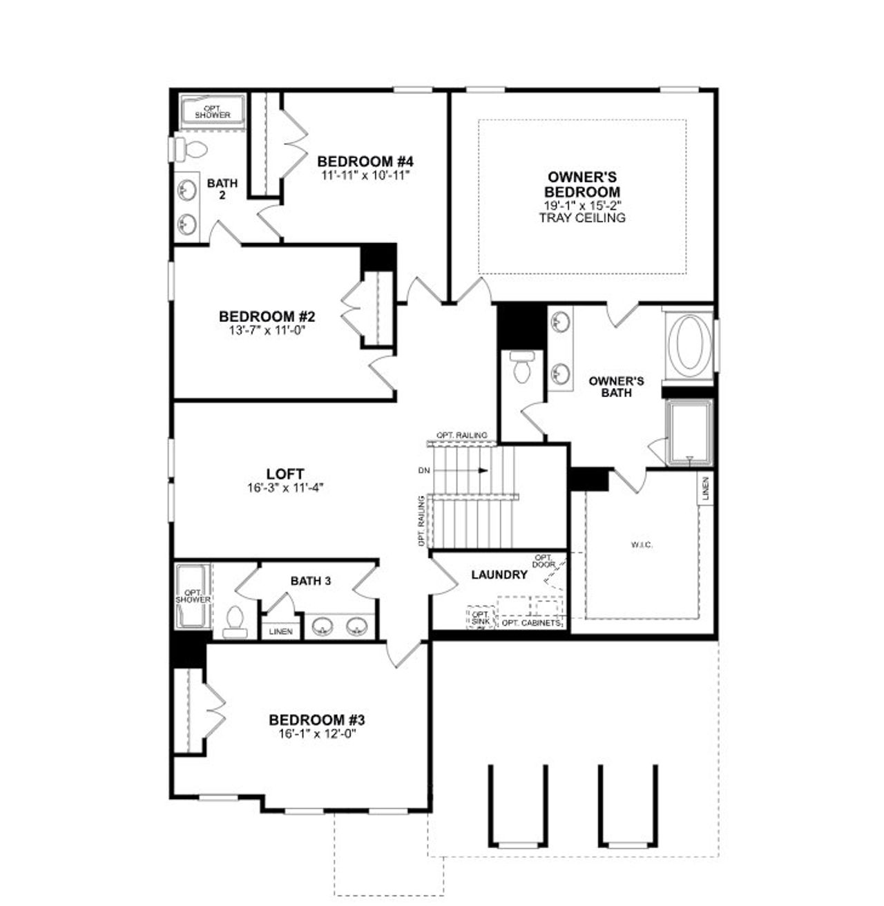 2D floor plan layout of this home in Annsborough Park, Concord, NC (Image 2). 2D floor plan layout of this home in Annsborough Park, Concord, NC (Image 2).