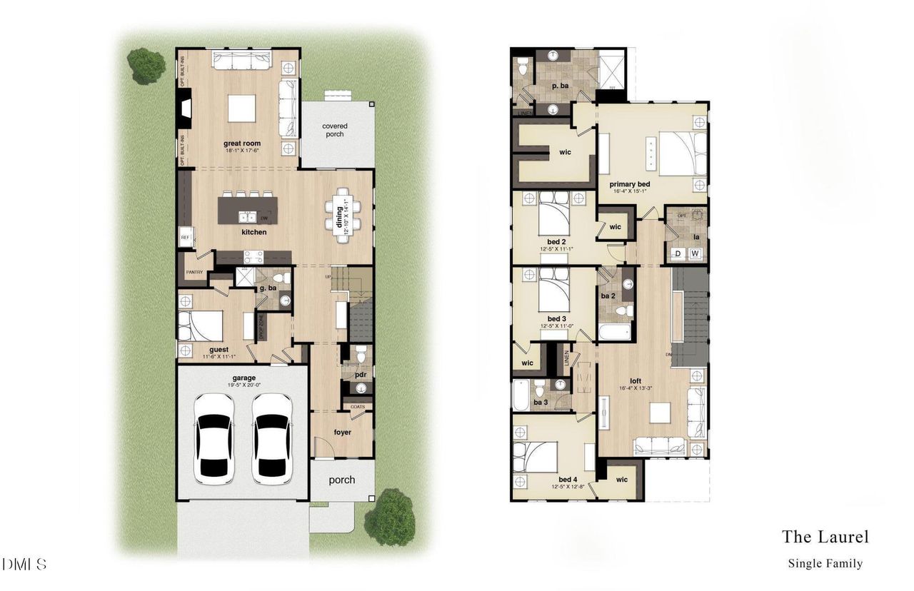 06.16.2025 Color Floor Plan - The Laurel 06.16.2025 Color Floor Plan - The Laurel