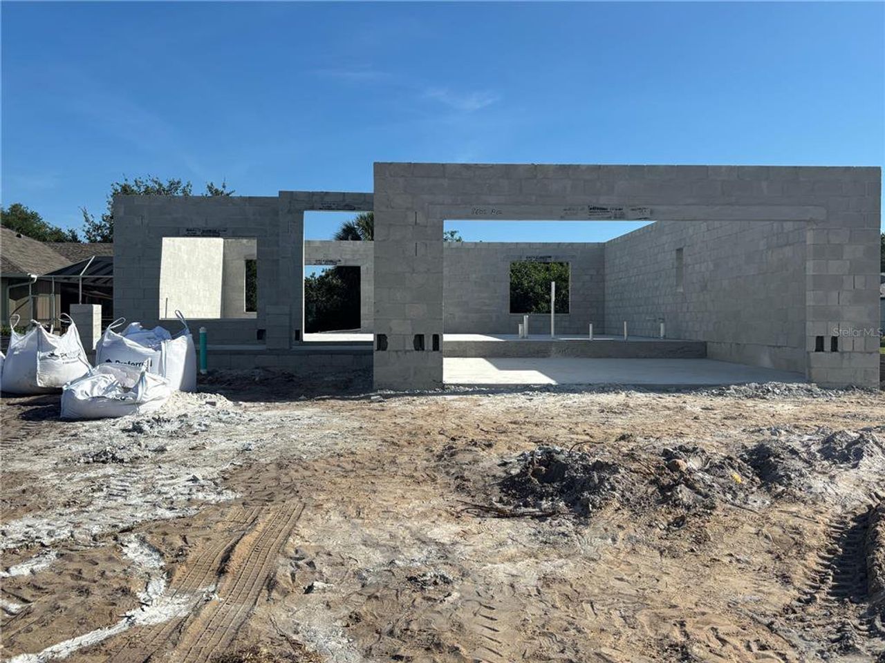 In-progress construction of a new home in Deep Creek, Punta Gorda, FL (Image 2). In-progress construction of a new home in Deep Creek, Punta Gorda, FL (Image 2).