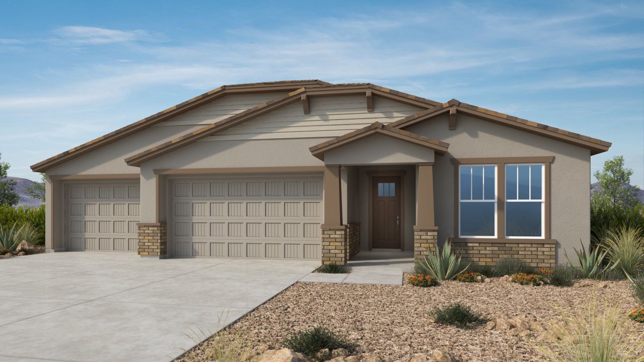 Representative exterior photo of a completed home built from the Cardinal by Taylor Morrison in Alamar, Avondale, AZ (Image 2).
