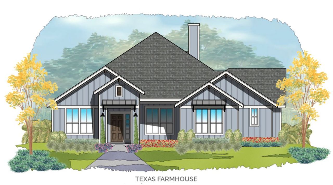 Representative rendering of the exterior for the Chisholm SL by Steve Klein Custom Builder (Image 2).