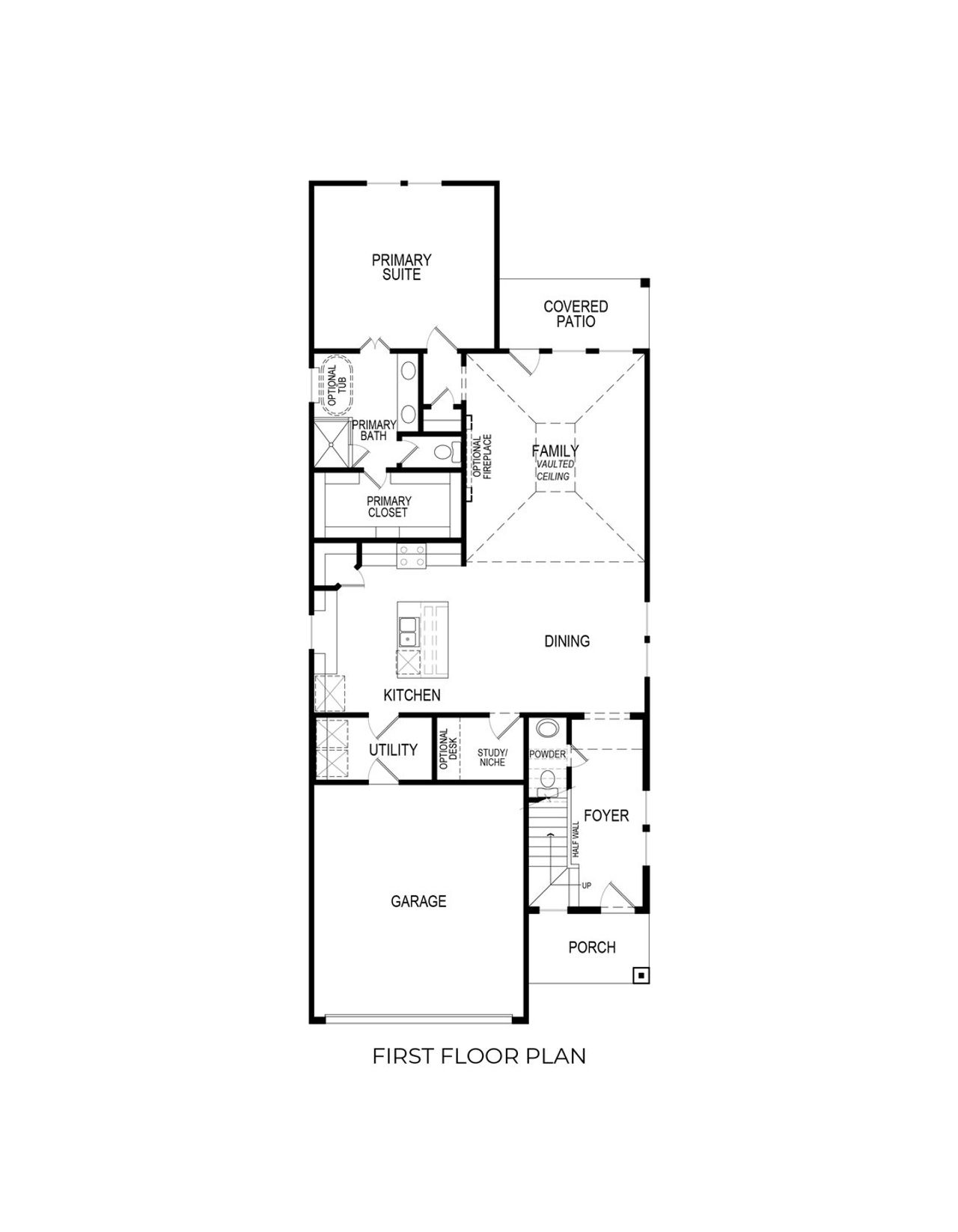 2D floor plan layout of this home in Oaklawn, Van Alstyne, TX (Image 2).