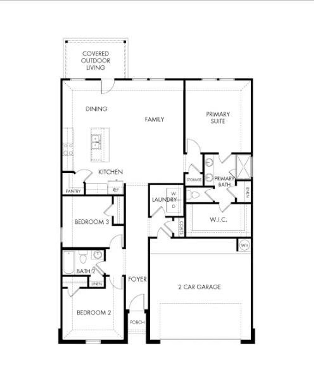View of room layout
