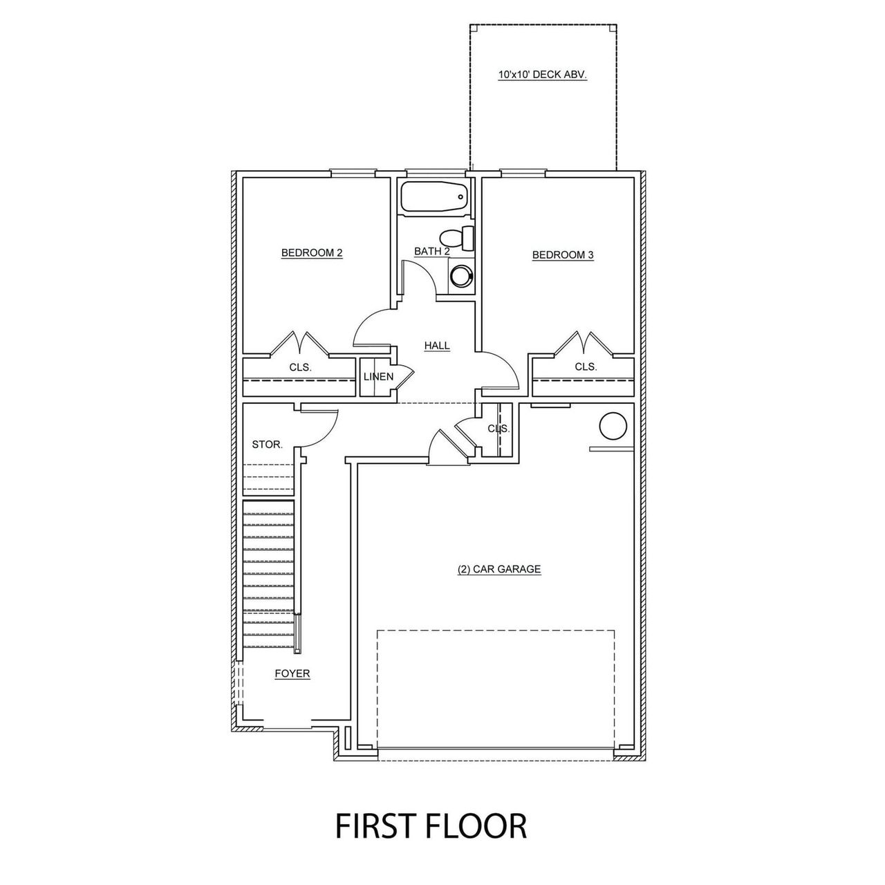 2D floor plan layout of this home in High Pointe View, Cumming, GA (Image 2). 2D floor plan layout of this home in High Pointe View, Cumming, GA (Image 2).