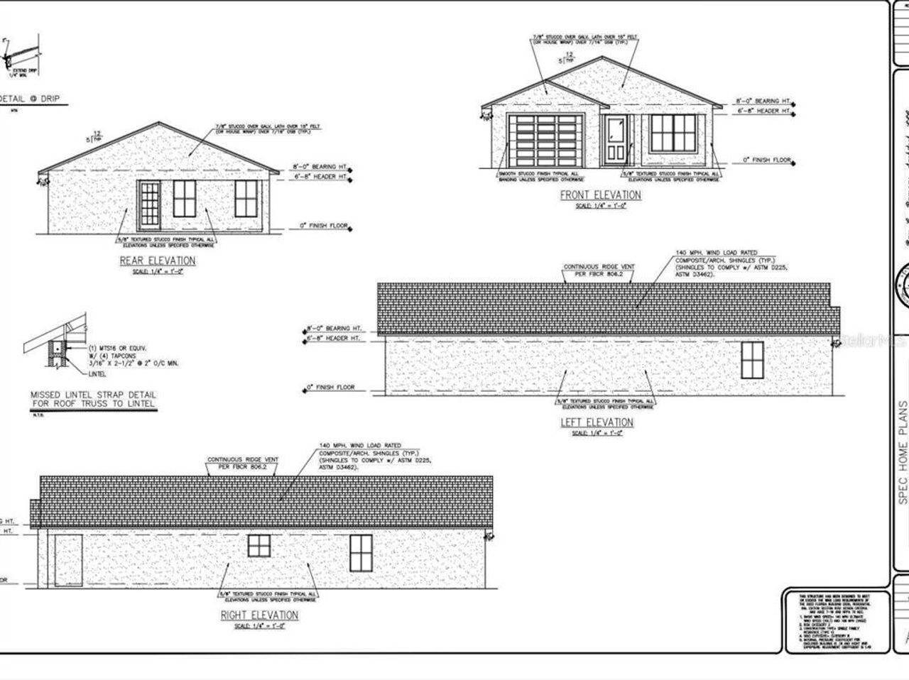 Exterior rendering of this home design in , Lake Wales, FL (Image 2).