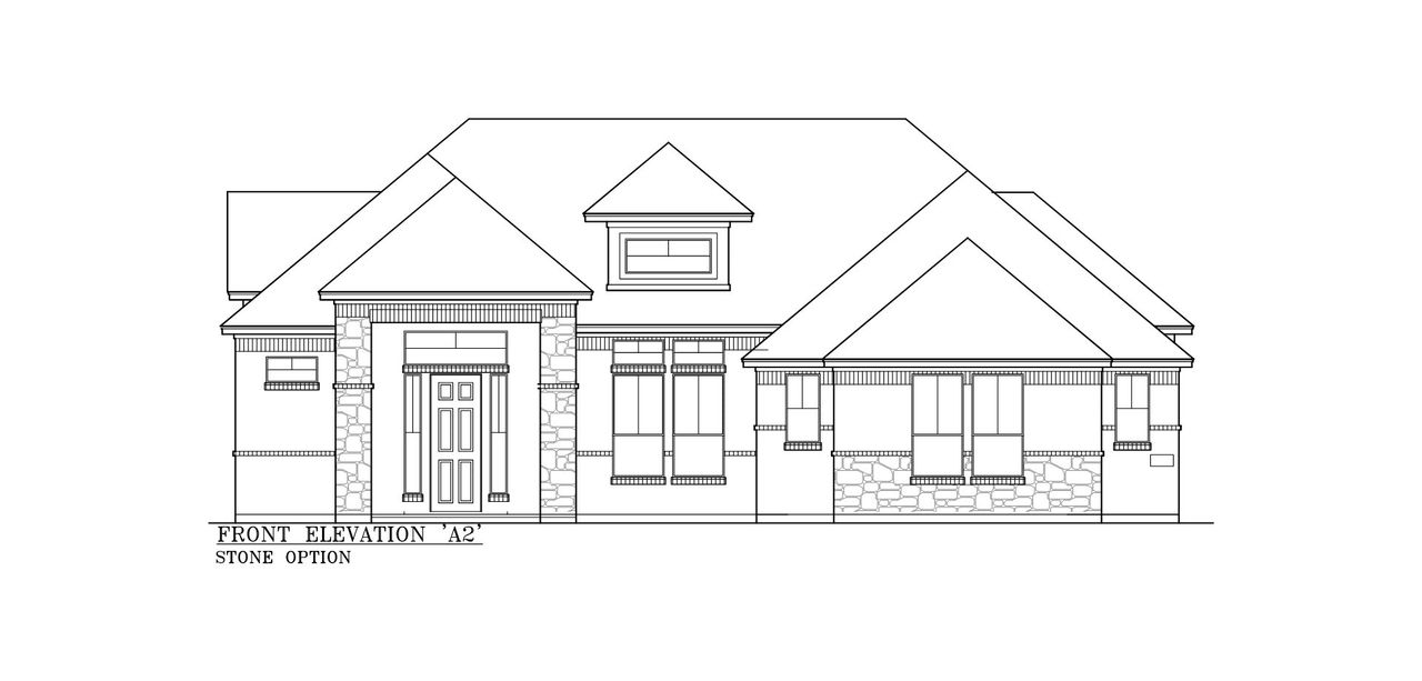Representative rendering of the exterior for the Estonia by Chesmar Homes (Image 2).