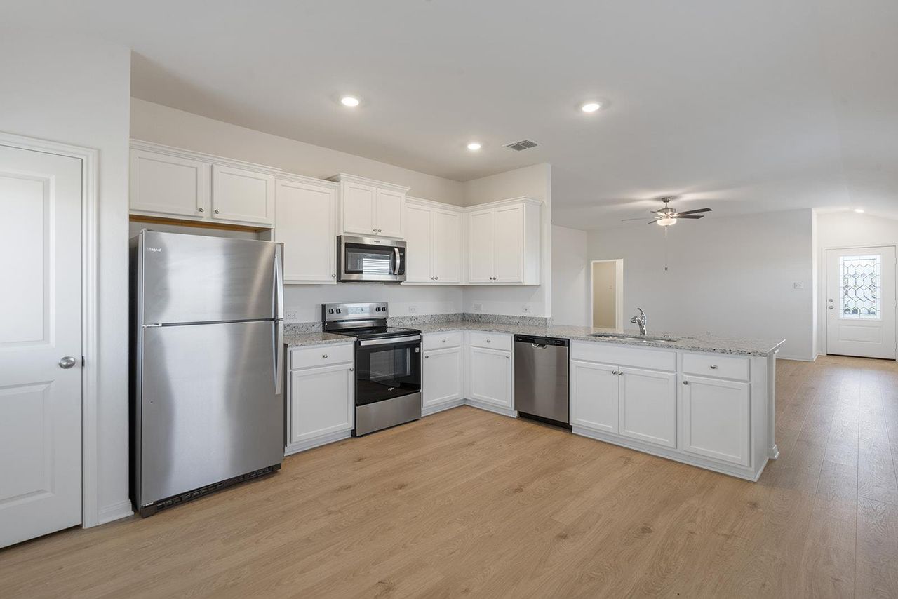 Furnished interior view inside a new home in Colson Ranch, Jarrell (Image 2).