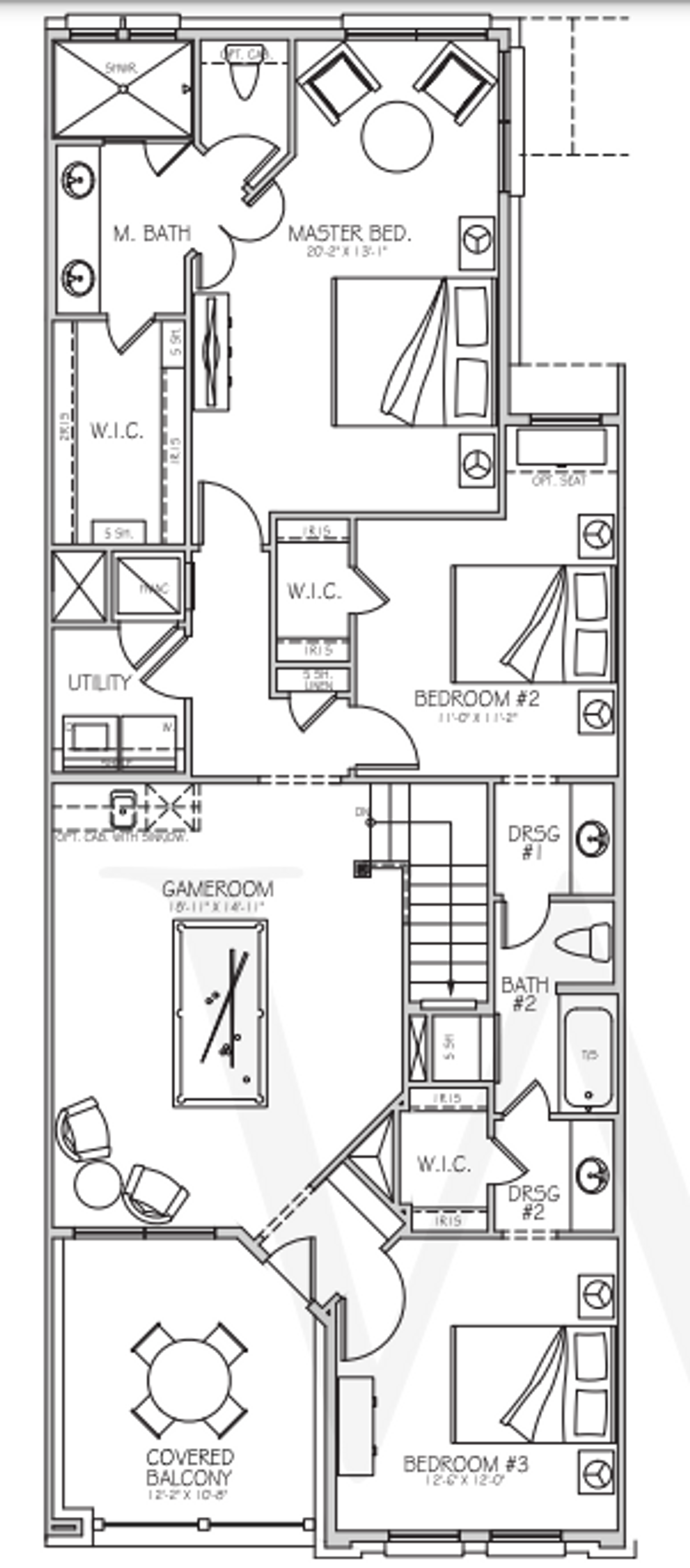 2D floor plan layout for the The Beaumont by Windmiller Custom Homes in Parkland, Fort Worth, TX (Image 2). 2D floor plan layout for the The Beaumont by Windmiller Custom Homes in Parkland, Fort Worth, TX (Image 2).