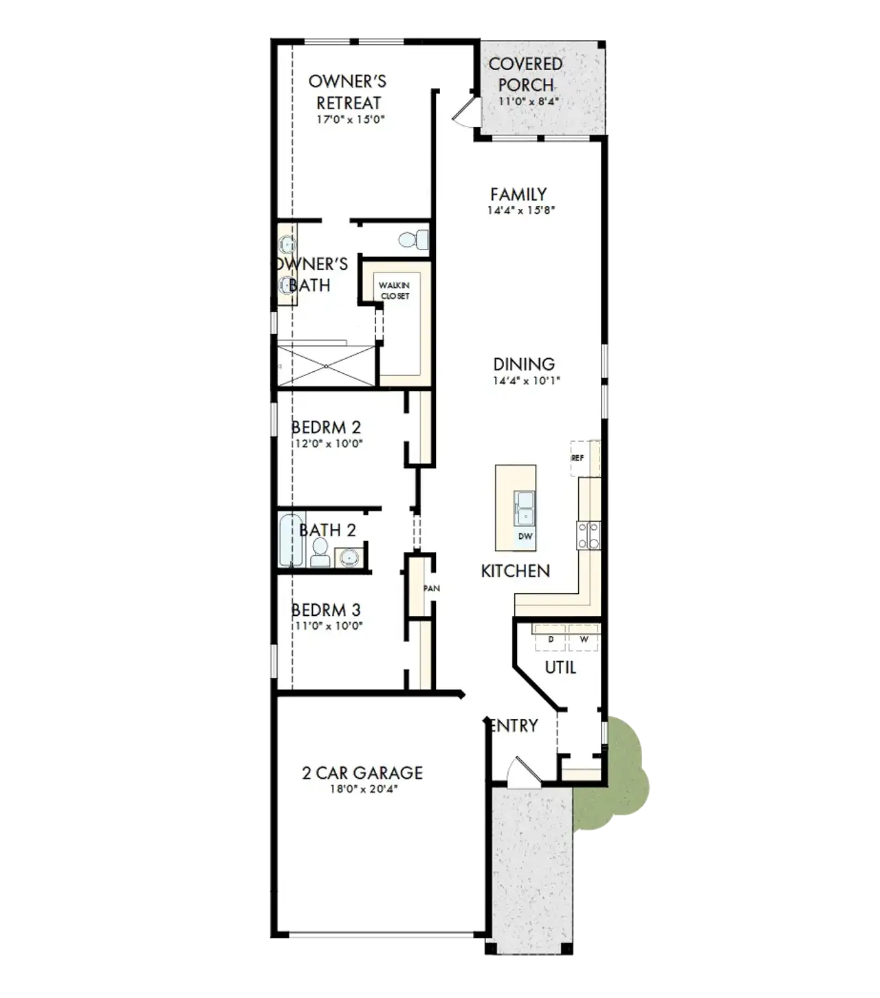 2D floor plan layout of this home in Mayfair - Select Garden Series, New Braunfels, TX (Image 2). 2D floor plan layout of this home in Mayfair - Select Garden Series, New Braunfels, TX (Image 2).