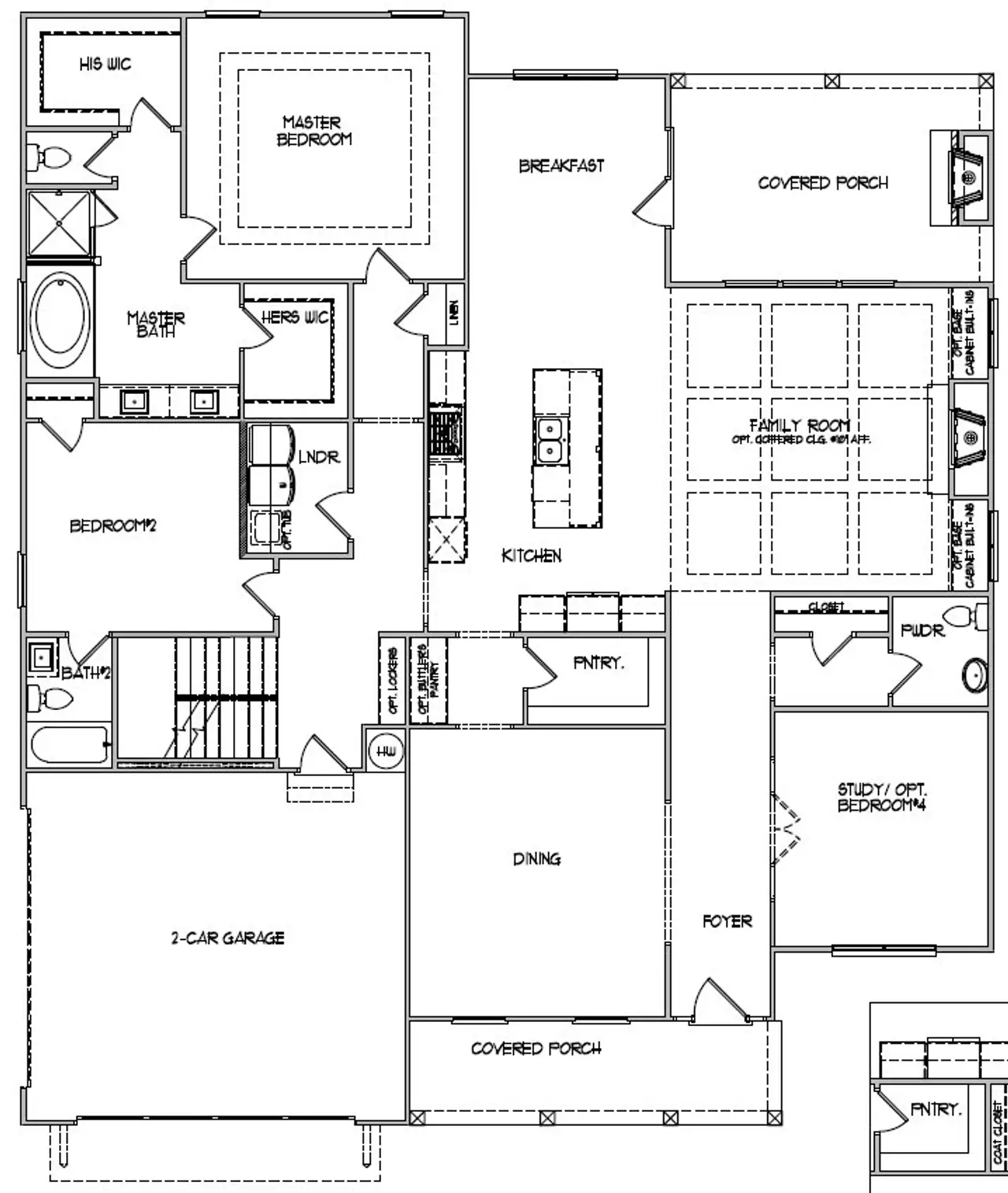 Image 2 representing the The Addison by Walker Anderson Homes in The Springs of Chateau, Hoschton, GA.