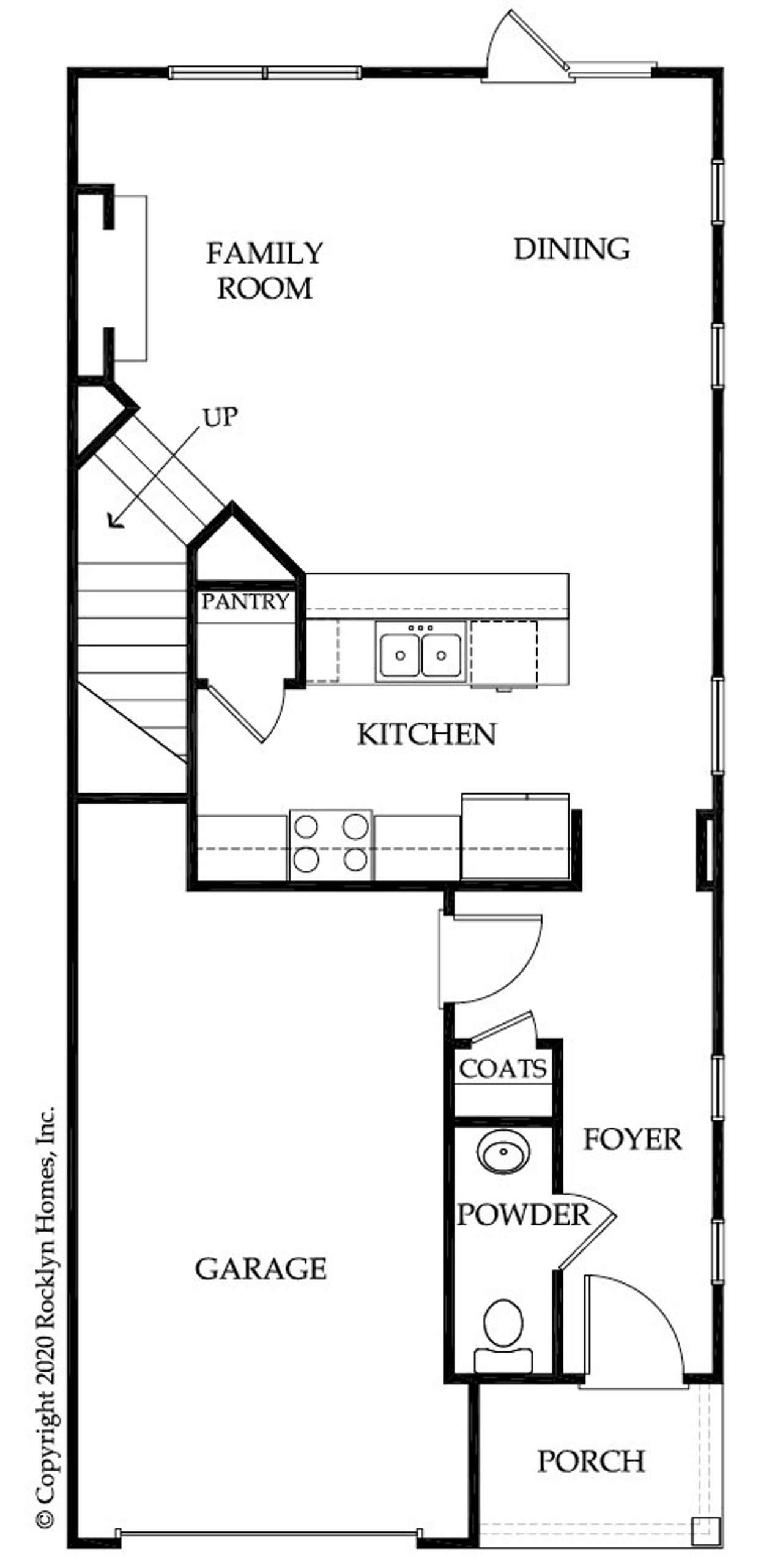 2D floor plan layout for the Maxwell by Rocklyn Homes in Princeton Ridge, Stonecrest, GA (Image 2). 2D floor plan layout for the Maxwell by Rocklyn Homes in Princeton Ridge, Stonecrest, GA (Image 2).