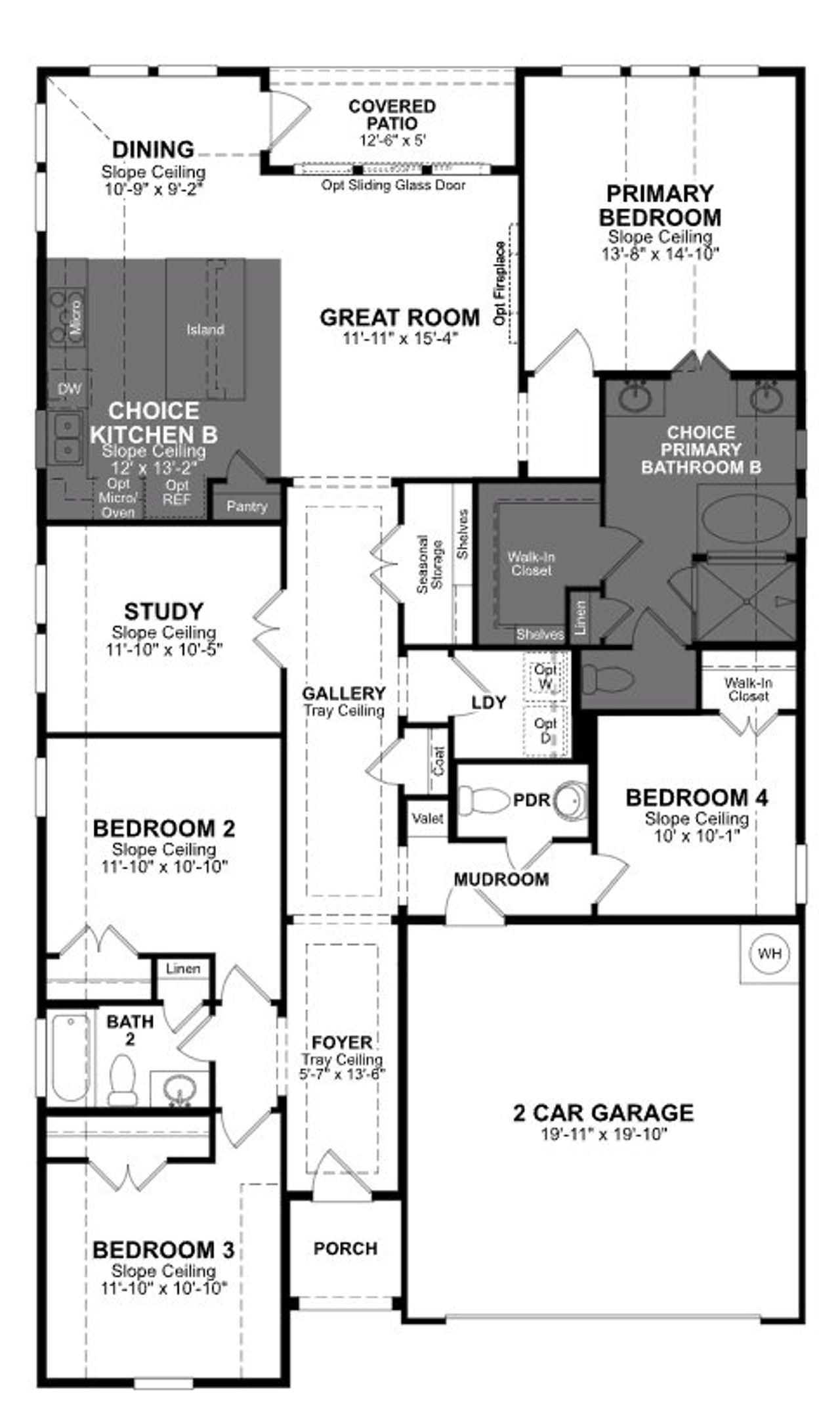 2D floor plan layout of this home in Parklands Estates, Schertz, TX (Image 2). 2D floor plan layout of this home in Parklands Estates, Schertz, TX (Image 2).