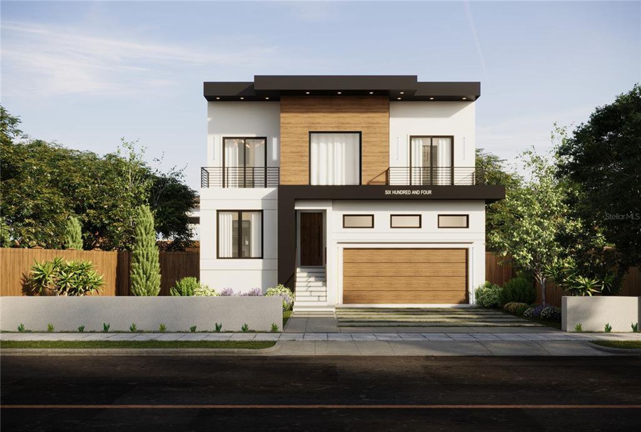 Front exterior of a new home in , Tampa, FL, highlighting curb appeal (Image 2).