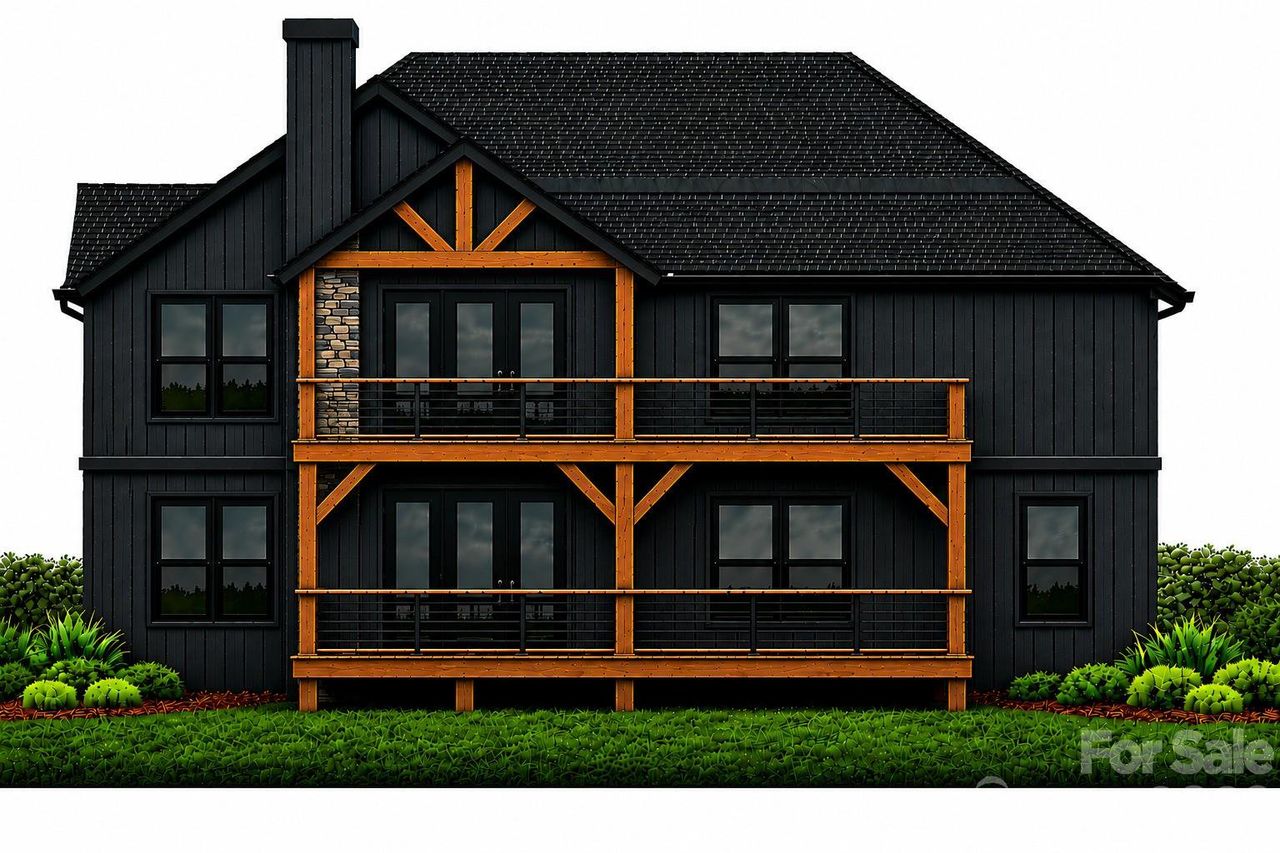 Exterior rendering of this home design in , Hendersonville, NC (Image 2).