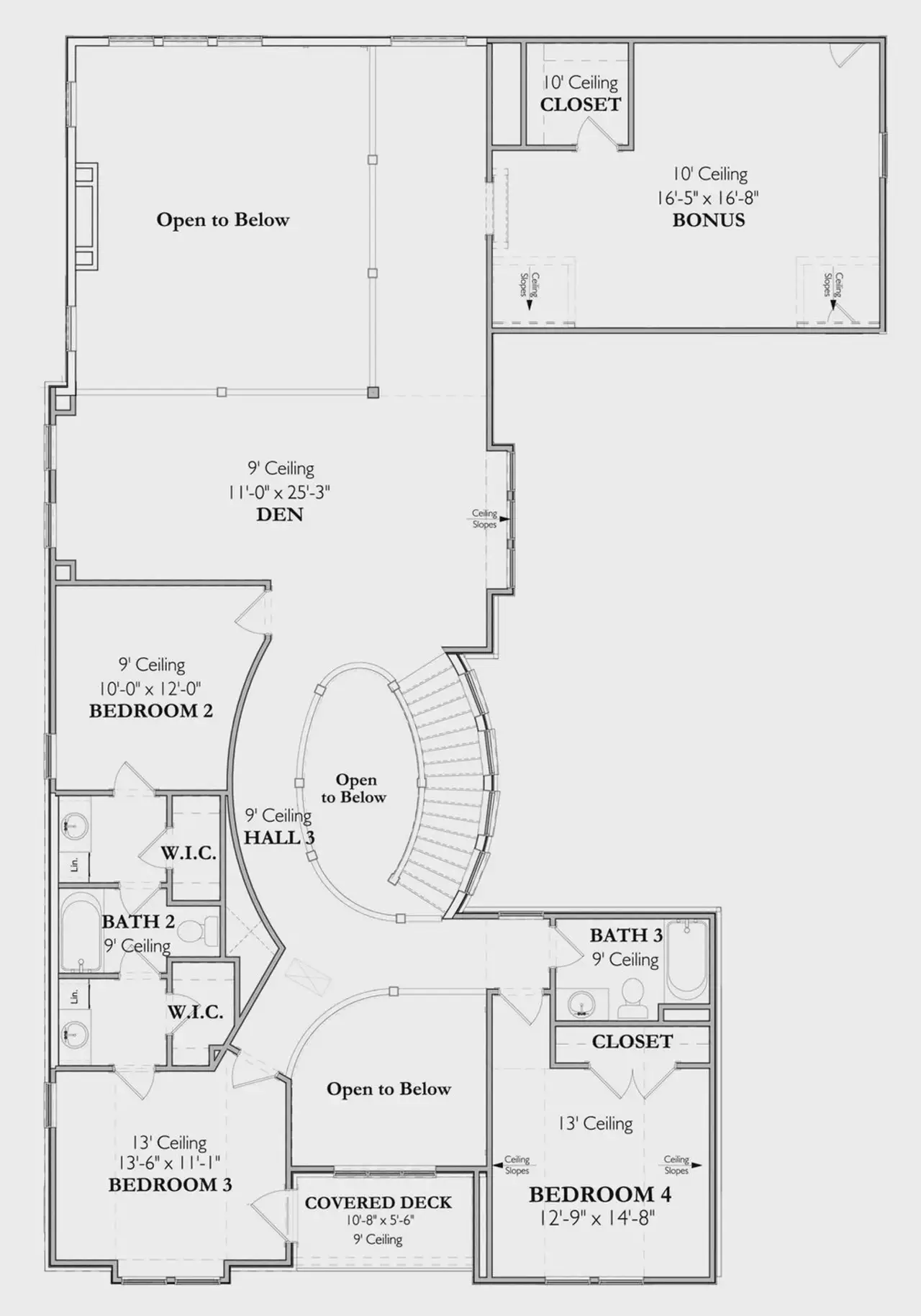 2D floor plan layout for the The Signature Patterson 1F by Signature Homes in Poplar Farms, Franklin, TN (Image 2).