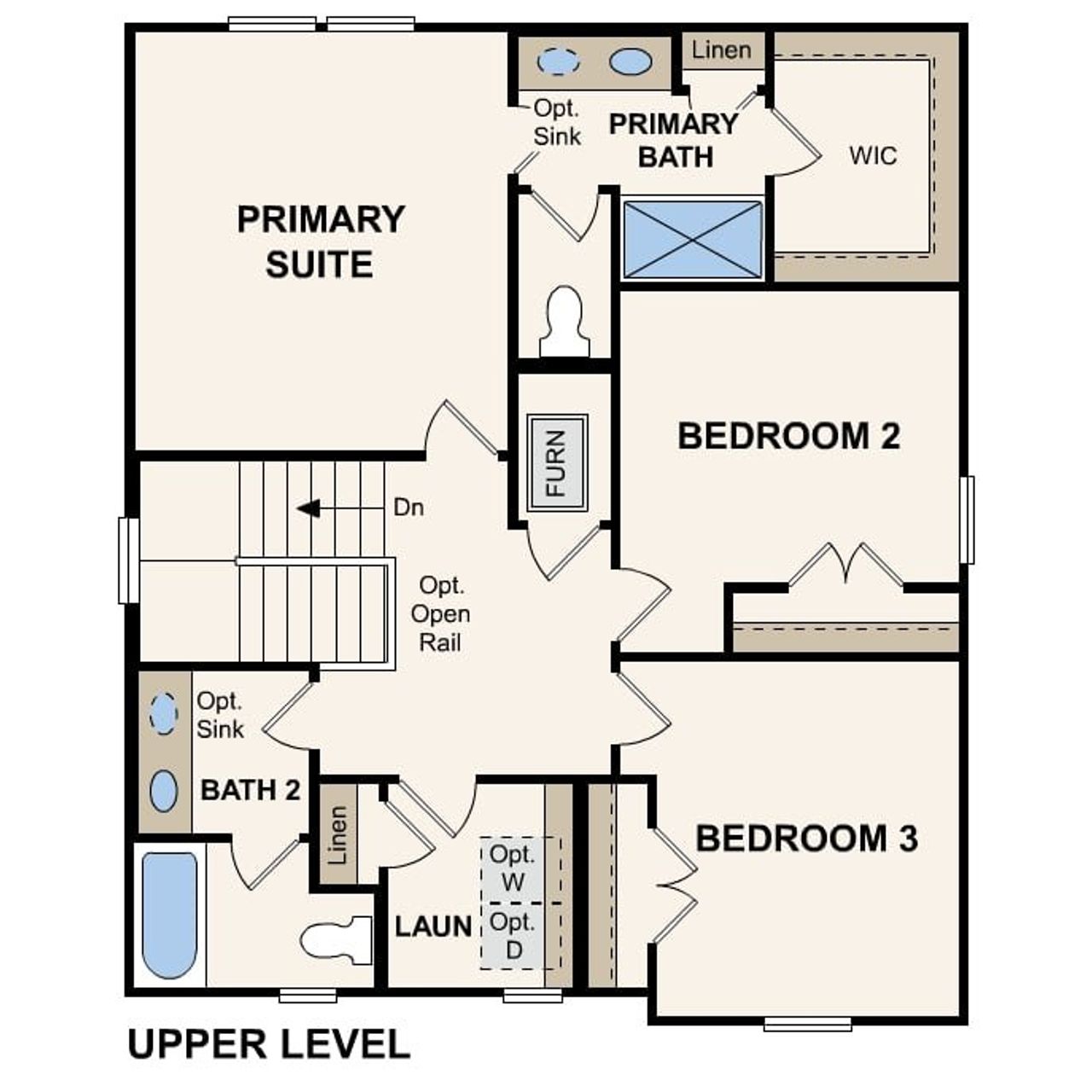 2D floor plan layout of this home in The Lakes at Black Oak Villas, Magnolia, TX (Image 2). 2D floor plan layout of this home in The Lakes at Black Oak Villas, Magnolia, TX (Image 2).