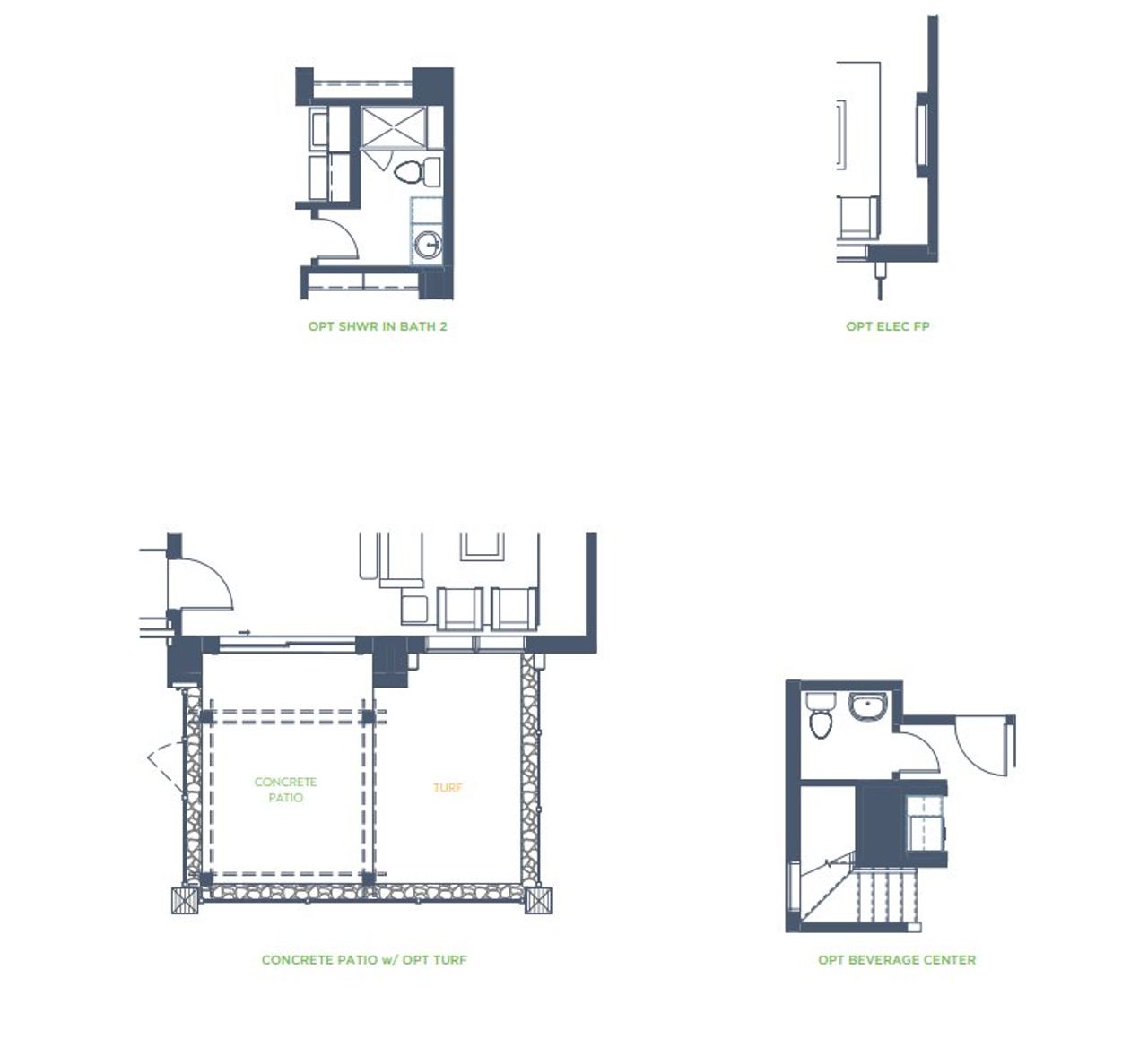2D floor plan layout for the Augusta 3 by Grenadier Homes in The Tribute, The Colony, TX (Image 2). 2D floor plan layout for the Augusta 3 by Grenadier Homes in The Tribute, The Colony, TX (Image 2).