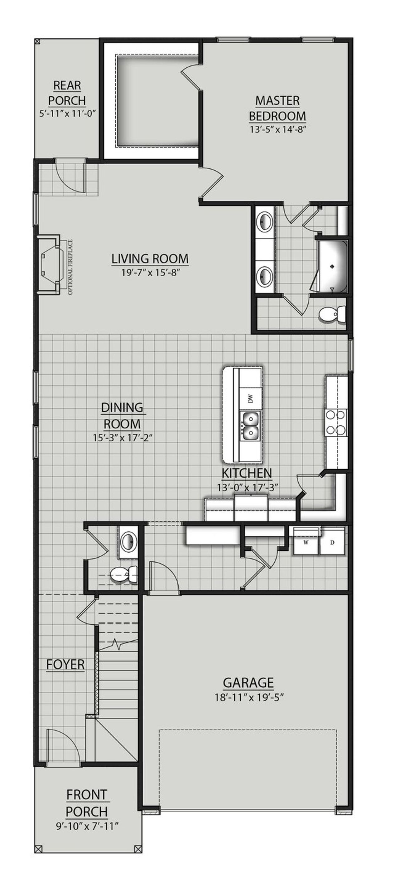 2D floor plan layout for the Canton II G by DSLD Homes in Mostyn Springs, Magnolia, TX (Image 2). 2D floor plan layout for the Canton II G by DSLD Homes in Mostyn Springs, Magnolia, TX (Image 2).