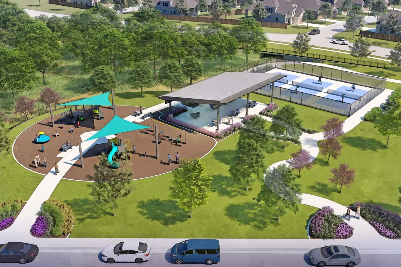 Playground and Pickleball Courts