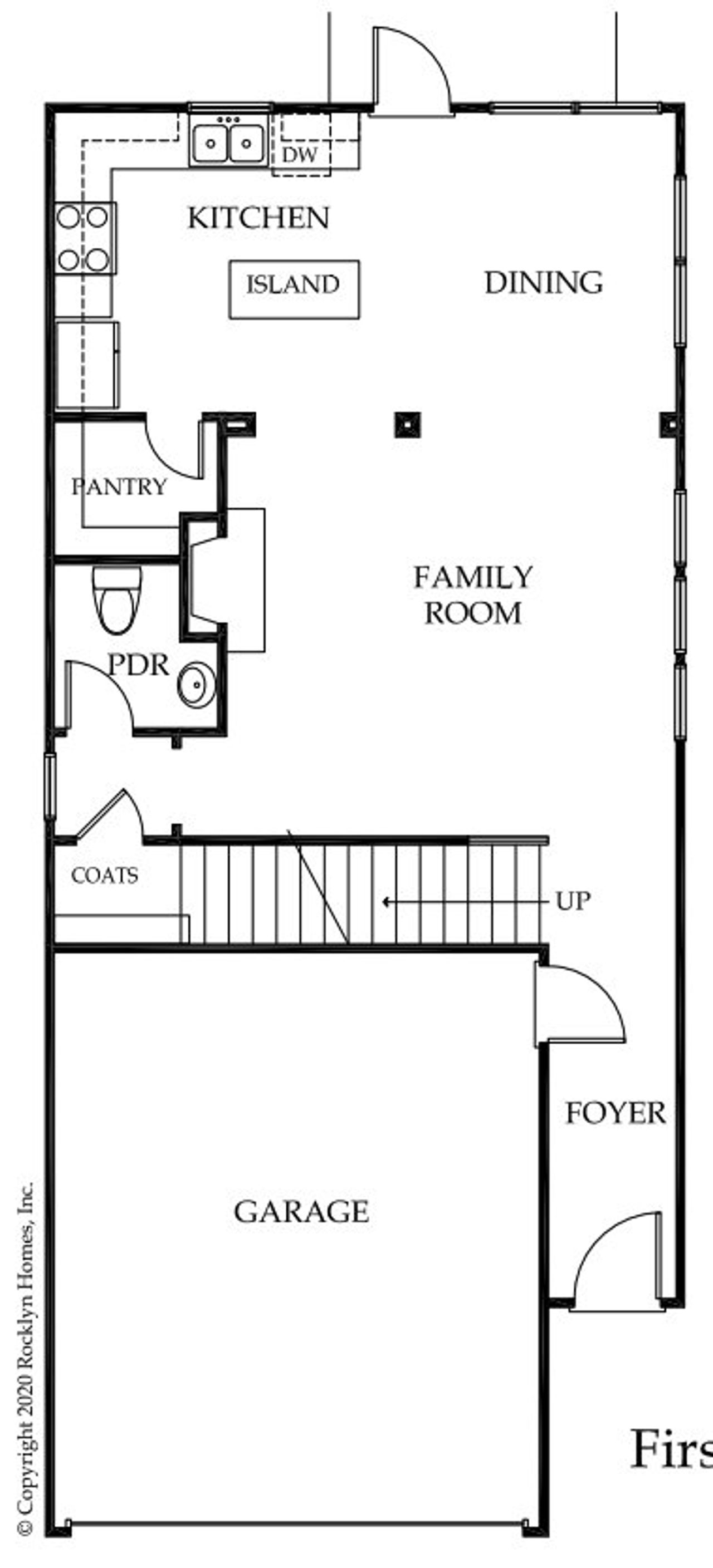 2D floor plan layout for the Redland by Rocklyn Homes in Shoals Crossing, Conyers, GA (Image 2). 2D floor plan layout for the Redland by Rocklyn Homes in Shoals Crossing, Conyers, GA (Image 2).