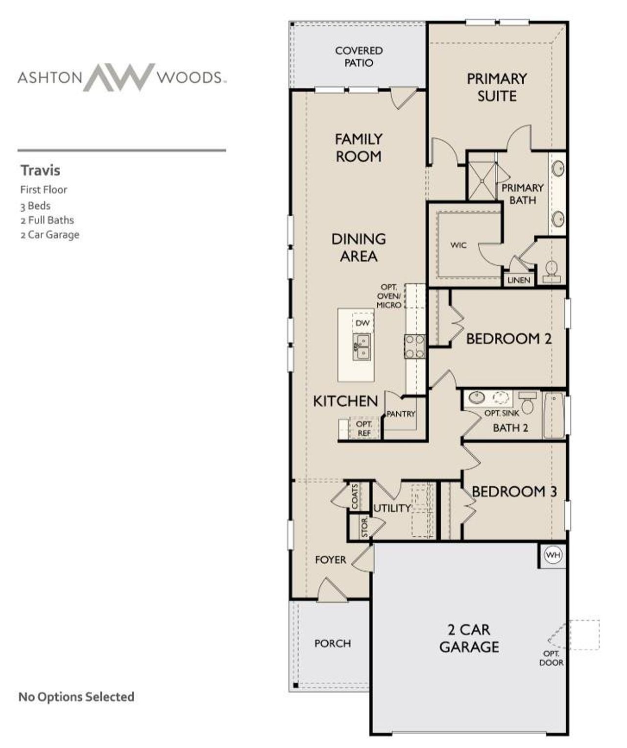 Ashton Woods, Travis/B floor Plan Ashton Woods, Travis/B floor Plan