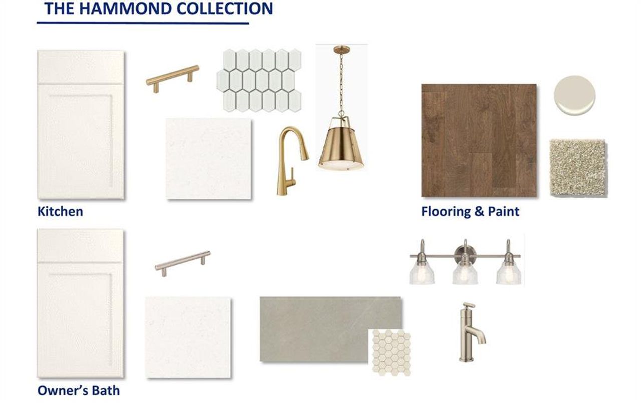 Sample of building materials used in homes in Celesta, Scottdale (Image 2).