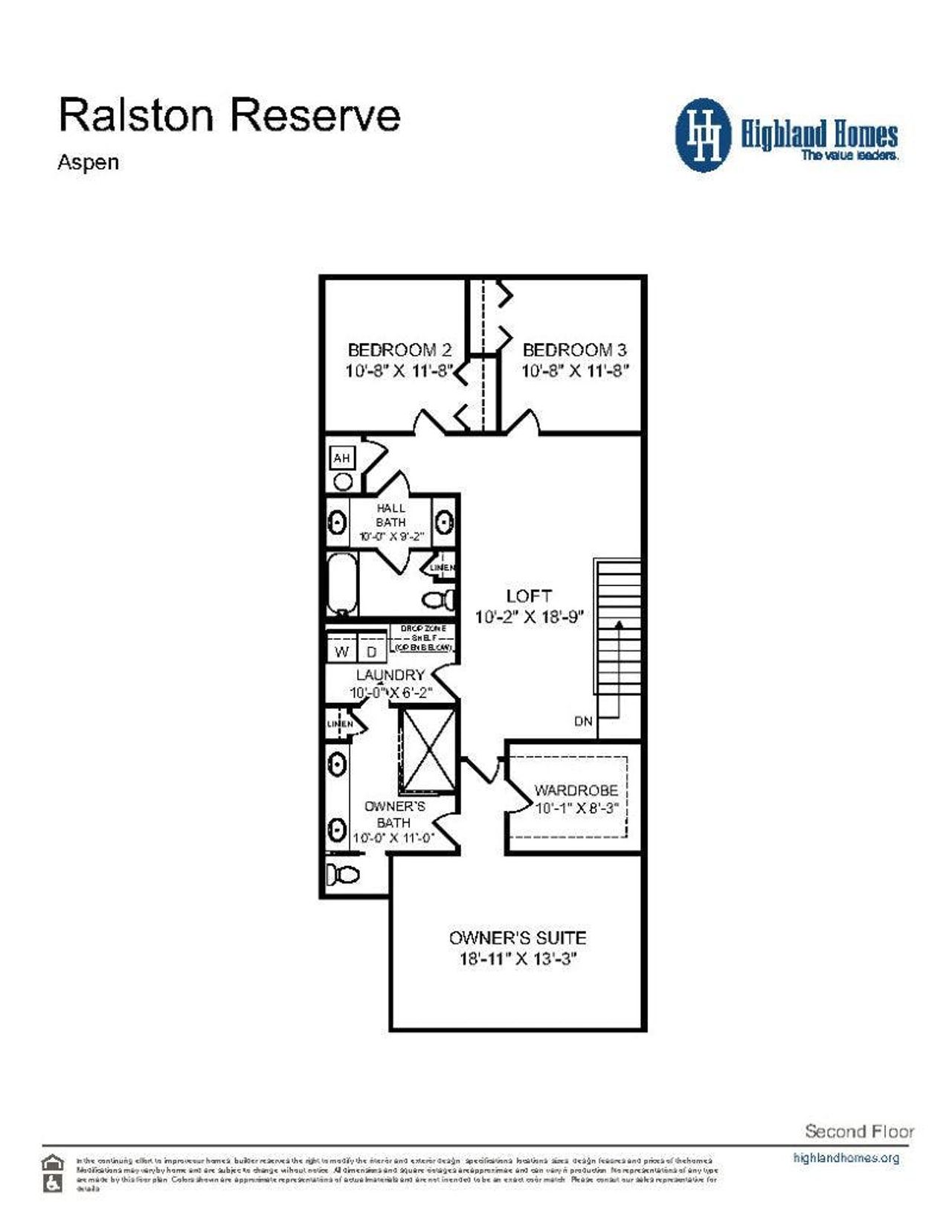 Aspen - Second Floor