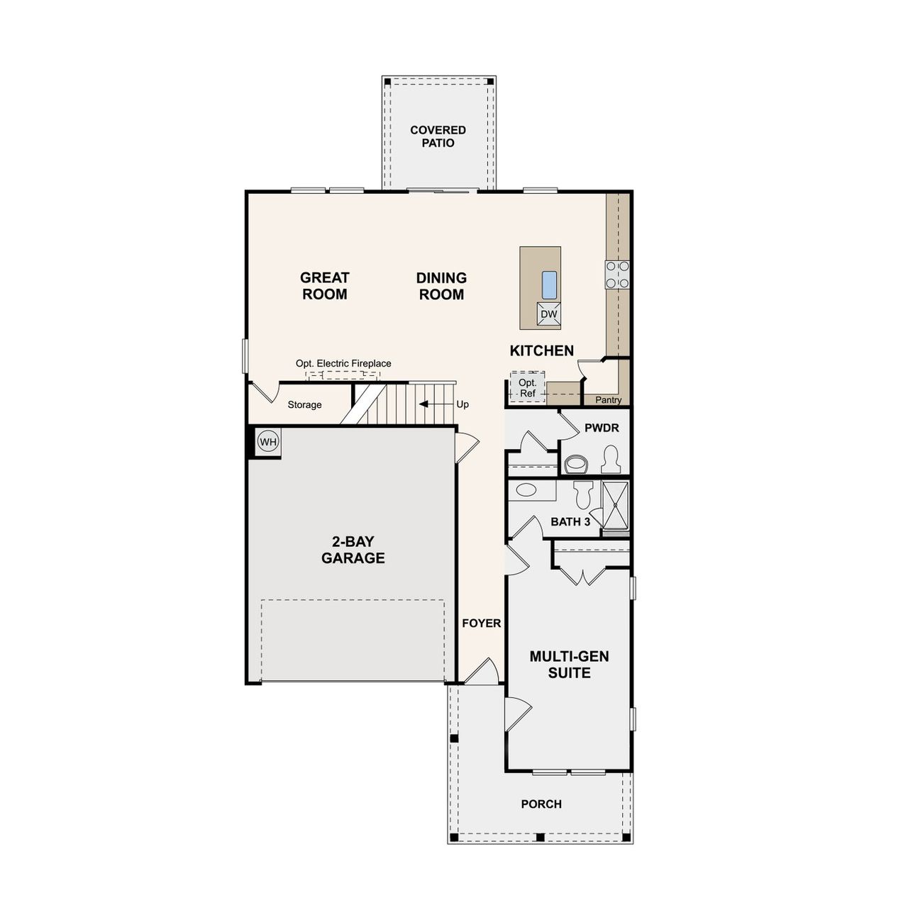 2D floor plan layout of this home in Kingfield, Smyrna, TN (Image 2). 2D floor plan layout of this home in Kingfield, Smyrna, TN (Image 2).
