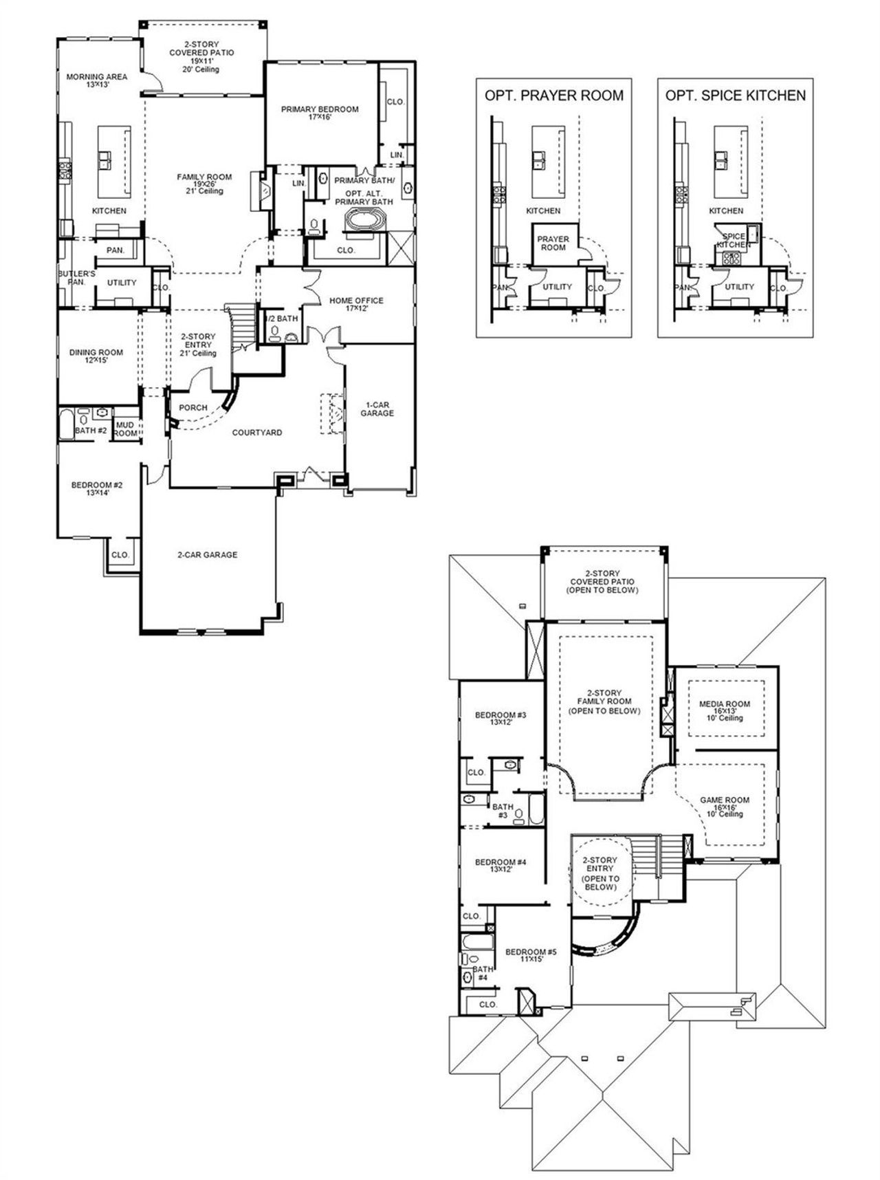 2D floor plan layout of this home in Sienna, Missouri City, TX (Image 2). 2D floor plan layout of this home in Sienna, Missouri City, TX (Image 2).
