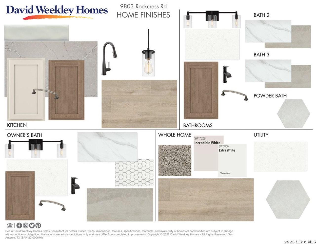 Sample of building materials used in homes in Windsong - Reserve Series, Boerne (Image 2). Sample of building materials used in homes in Windsong - Reserve Series, Boerne (Image 2).
