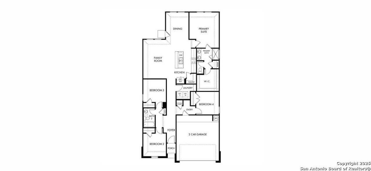 2D floor plan layout of this home in Catalina, Converse, TX (Image 2). 2D floor plan layout of this home in Catalina, Converse, TX (Image 2).