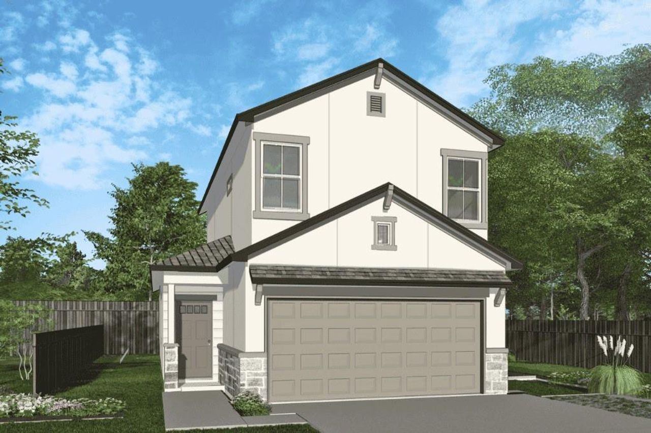 Front exterior of a new home in , Houston, TX, highlighting curb appeal (Image 2).