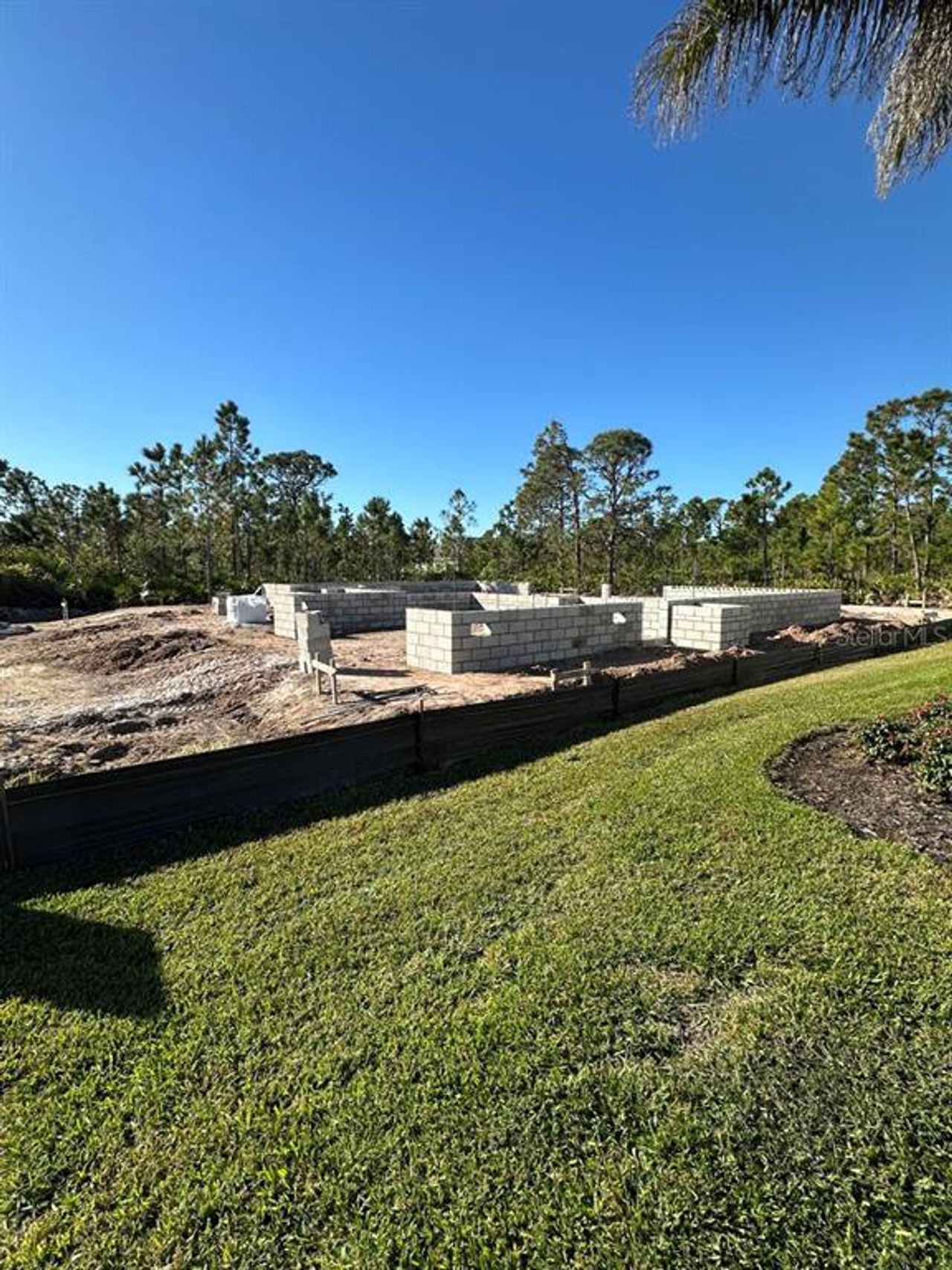In-progress construction of a new home in , Port Charlotte, FL (Image 2).