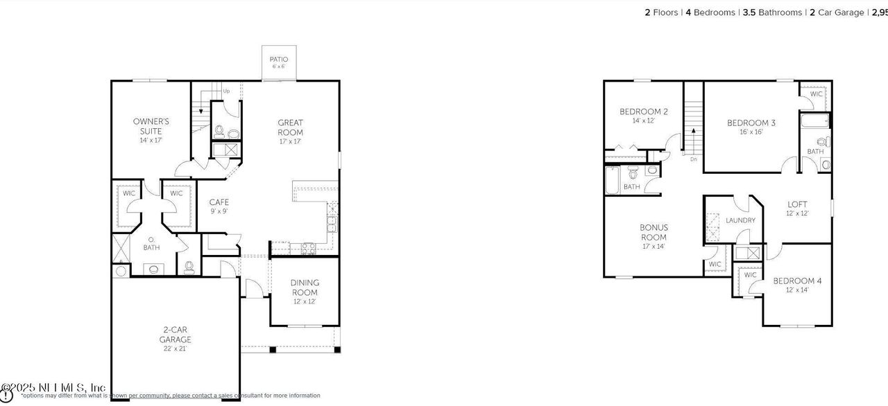 2D floor plan layout of this home in Diamond Springs, Jacksonville, FL (Image 2). 2D floor plan layout of this home in Diamond Springs, Jacksonville, FL (Image 2).