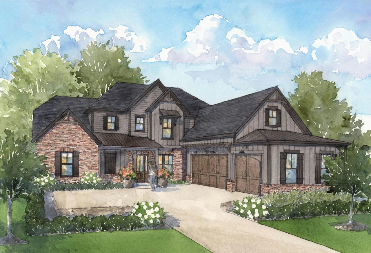 Representative rendering of the exterior for the The Prescott by Windsong Properties (Image 2).