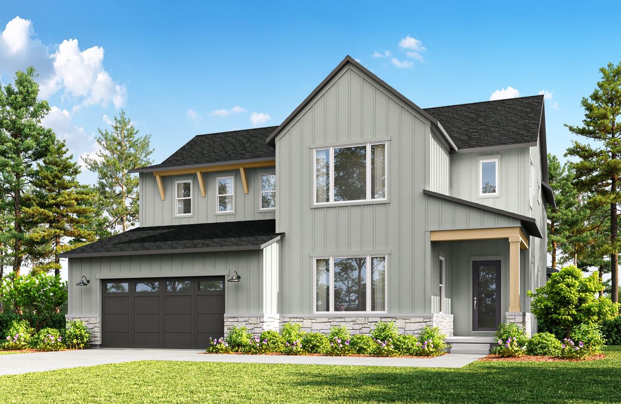 ELEVATION A (FARMHOUSE)